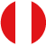 Flag of Peru representing flower supply services